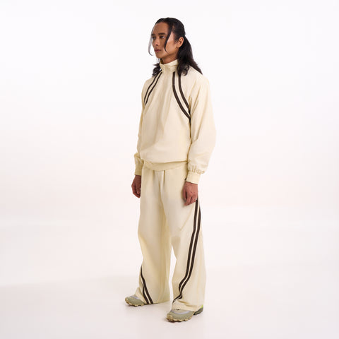 Structured Pants in Oat