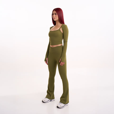 Flow Flare in Olive