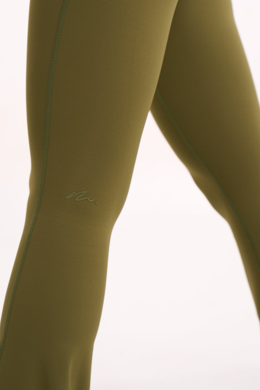 Flow Flare in Olive — Detail